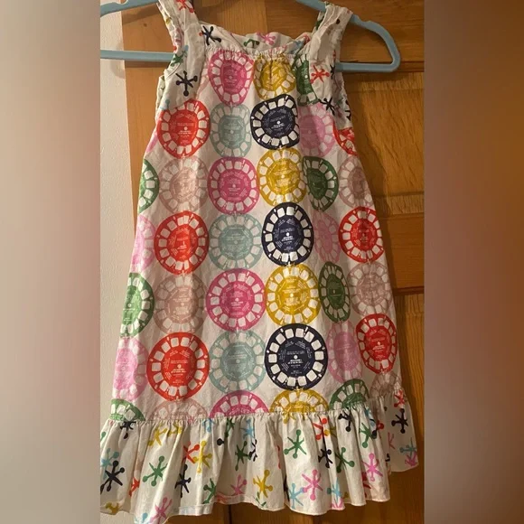 LOLLY WOLLY DOODLE Dress Sun View Master Circle Picture Discs multi colors Sz 5 - Picture 2 of 9